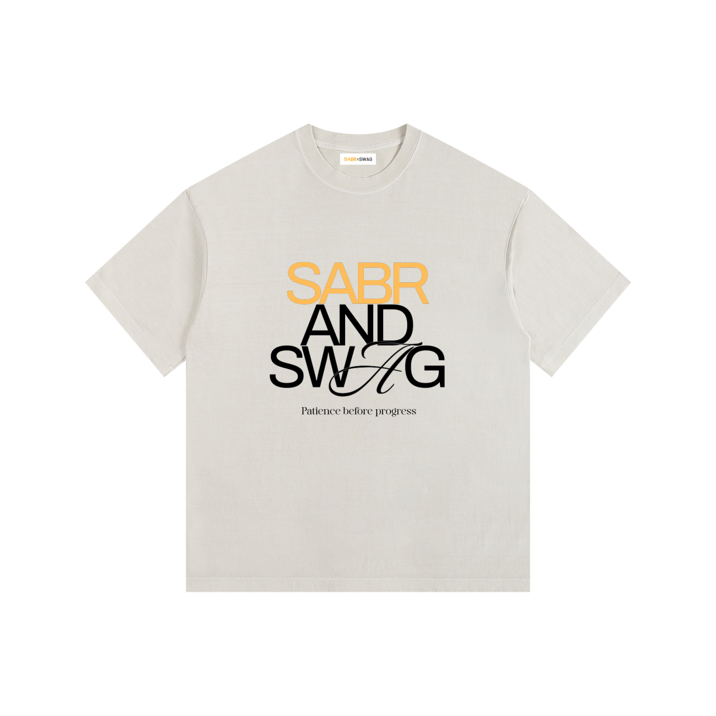 Patience Before Progress -  Oversized T-Shirt