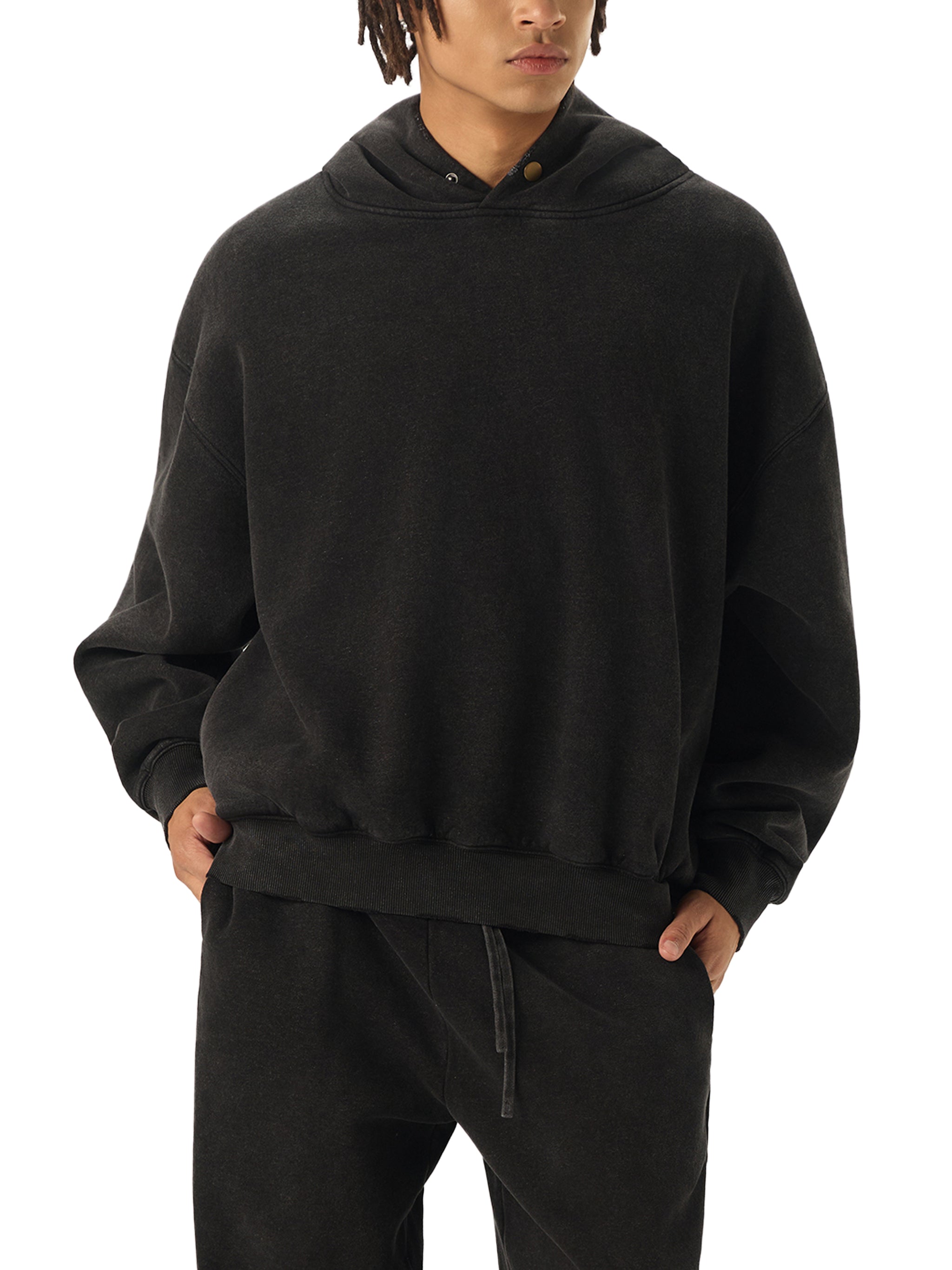 Standing Patient - Heavyweight Fleece Hoodie
